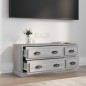 vidaXL TV-Schrank Grau Sonoma 100x35,5x45 cm Holzwerkstoff vidaXL TV-Schrank Grau Sonoma 100x35,5x45 cm Holzwerkstoff