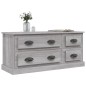 vidaXL TV-Schrank Grau Sonoma 100x35,5x45 cm Holzwerkstoff vidaXL TV-Schrank Grau Sonoma 100x35,5x45 cm Holzwerkstoff