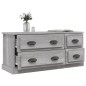 vidaXL TV-Schrank Grau Sonoma 100x35,5x45 cm Holzwerkstoff vidaXL TV-Schrank Grau Sonoma 100x35,5x45 cm Holzwerkstoff