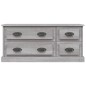 vidaXL TV-Schrank Grau Sonoma 100x35,5x45 cm Holzwerkstoff vidaXL TV-Schrank Grau Sonoma 100x35,5x45 cm Holzwerkstoff