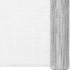 vidaXL Fliegengitter Aluminium 80x2000 cm Silbern