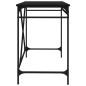 vidaXL Schreibtisch Schwarz 100x50x75 cm Holzwerkstoff und Eisen vidaXL Schreibtisch Schwarz 100x50x75 cm Holzwerkstoff und Eisen