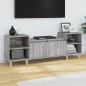 vidaXL TV-Schrank Grau Sonoma 160x35x55 cm Holzwerkstoff vidaXL TV-Schrank Grau Sonoma 160x35x55 cm Holzwerkstoff