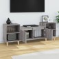 vidaXL TV-Schrank Grau Sonoma 160x35x55 cm Holzwerkstoff vidaXL TV-Schrank Grau Sonoma 160x35x55 cm Holzwerkstoff