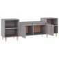 vidaXL TV-Schrank Grau Sonoma 160x35x55 cm Holzwerkstoff vidaXL TV-Schrank Grau Sonoma 160x35x55 cm Holzwerkstoff