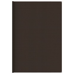 vidaXL Zeltteppich 400x500 cm Braun