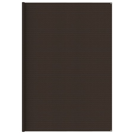 vidaXL Zeltteppich 400x500 cm Braun