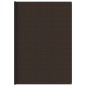 vidaXL Zeltteppich 400x500 cm Braun vidaXL Zeltteppich 400x500 cm Braun
