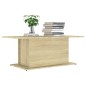 vidaXL Couchtisch Sonoma-Eiche 102x55,5x40 cm Holzwerkstoff vidaXL Couchtisch Sonoma-Eiche 102x55,5x40 cm Holzwerkstoff