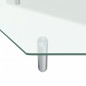vidaXL Monitorständer 60x26x8,6 cm Transparent Glas vidaXL Monitorständer 60x26x8,6 cm Transparent Glas