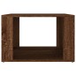 vidaXL Nachttisch Braun Eichen-Optik 57x55x36 cm Holzwerkstoff