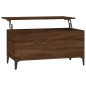 vidaXL Couchtisch Braun Eichen-Optik 90x44,5x45 cm Holzwerkstoff vidaXL Couchtisch Braun Eichen-Optik 90x44,5x45 cm Holzwerkstoff