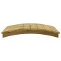 vidaXL Gartenbrücke 110x74 cm Massivholz imprägniert Kiefer vidaXL Gartenbrücke 110x74 cm Massivholz imprägniert Kiefer