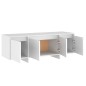 vidaXL TV-Schrank Weiß 120x30x40,5 cm Holzwerkstoff vidaXL TV-Schrank Weiß 120x30x40,5 cm Holzwerkstoff