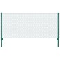 vidaXL Maschendrahtzaun mit Pfosten Stahl 25 x 0,75 m Grün vidaXL Maschendrahtzaun mit Pfosten Stahl 25 x 0,75 m Grün