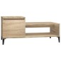 vidaXL Couchtisch Sonoma-Eiche 100x50x45 cm Holzwerkstoff vidaXL Couchtisch Sonoma-Eiche 100x50x45 cm Holzwerkstoff