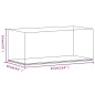 Vitrine Transparent 34x16x14 cm Acryl Vitrine Transparent 34x16x14 cm Acryl