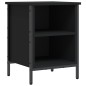 vidaXL Schuhregal Schwarz 38x35x50 cm Holzwerkstoff vidaXL Schuhregal Schwarz 38x35x50 cm Holzwerkstoff
