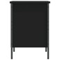 vidaXL Schuhregal Schwarz 38x35x50 cm Holzwerkstoff vidaXL Schuhregal Schwarz 38x35x50 cm Holzwerkstoff