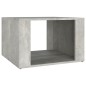 vidaXL Nachttisch Betongrau 57x55x36 cm Holzwerkstoff vidaXL Nachttisch Betongrau 57x55x36 cm Holzwerkstoff