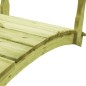 vidaXL Gartenbrücke mit Geländer 170×74×105 cm Kiefernholz Imprägniert vidaXL Gartenbrücke mit Geländer 170×74×105 cm Kiefernholz Imprägniert