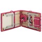 vidaXL Massageliege Klappbar 3-Zonen mit Aluminiumgestell Rosa vidaXL Massageliege Klappbar 3-Zonen mit Aluminiumgestell Rosa