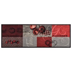 vidaXL Küchenbodenmatte Waschbar Tomate 60x180 cm  
