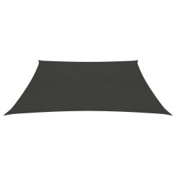 vidaXL Sonnensegel 160 g/m² Anthrazit 3/4x3 m HDPE