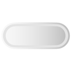 LED-Badspiegel 50x20 cm Oval