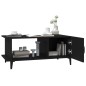 vidaXL Couchtisch Schwarz 90x50x40 cm Holzwerkstoff vidaXL Couchtisch Schwarz 90x50x40 cm Holzwerkstoff