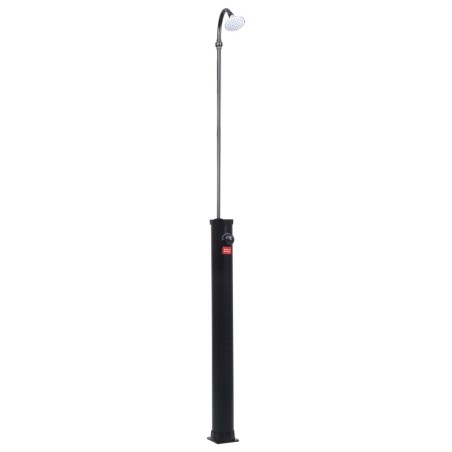 vidaXL Garten-Solardusche Schwarz 215 cm 8 L