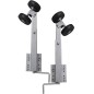 vidaXL Bootstrailer-Stützen Doppelrollen 2er-Set 59-84 cm vidaXL Bootstrailer-Stützen Doppelrollen 2er-Set 59-84 cm