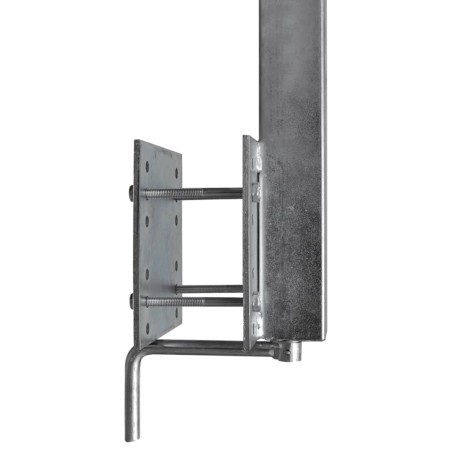 vidaXL Bootstrailer-Stützen Doppelrollen 2er-Set 59-84 cm