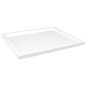 vidaXL Duschtasse ABS Rechteckig Weiß 80x90 cm vidaXL Duschtasse ABS Rechteckig Weiß 80x90 cm
