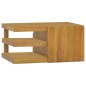 vidaXL Wand-Badschrank 60x45x30 cm Massivholz Teak vidaXL Wand-Badschrank 60x45x30 cm Massivholz Teak