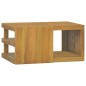 vidaXL Wand-Badschrank 60x45x30 cm Massivholz Teak vidaXL Wand-Badschrank 60x45x30 cm Massivholz Teak