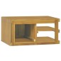 vidaXL Wand-Badschrank 60x45x30 cm Massivholz Teak vidaXL Wand-Badschrank 60x45x30 cm Massivholz Teak