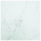 vidaXL Tischplatte Weiß 60x60 cm 6 mm Hartglas in Marmoroptik vidaXL Tischplatte Weiß 60x60 cm 6 mm Hartglas in Marmoroptik