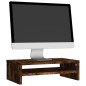 vidaXL Monitorständer Räuchereiche 42x24x13 cm Holzwerkstoff vidaXL Monitorständer Räuchereiche 42x24x13 cm Holzwerkstoff