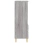 vidaXL Highboard Grau Sonoma 40x36x110 cm Holzwerkstoff vidaXL Highboard Grau Sonoma 40x36x110 cm Holzwerkstoff