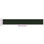 vidaXL Balkon Sichtschutz Dunkelgrün 75x600 cm HDPE vidaXL Balkon Sichtschutz Dunkelgrün 75x600 cm HDPE
