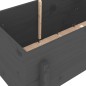 vidaXL Hochbeet Grau 160x50x57 cm Massivholz Kiefer vidaXL Hochbeet Grau 160x50x57 cm Massivholz Kiefer