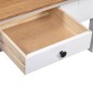 vidaXL Couchtisch Weiß 100x60x45 cm Massivholz Panama-Kiefer vidaXL Couchtisch Weiß 100x60x45 cm Massivholz Panama-Kiefer