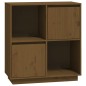 vidaXL Sideboard Honigbraun 74x35x80 cm Massivholz Kiefer vidaXL Sideboard Honigbraun 74x35x80 cm Massivholz Kiefer