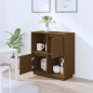vidaXL Sideboard Honigbraun 74x35x80 cm Massivholz Kiefer vidaXL Sideboard Honigbraun 74x35x80 cm Massivholz Kiefer