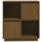vidaXL Sideboard Honigbraun 74x35x80 cm Massivholz Kiefer vidaXL Sideboard Honigbraun 74x35x80 cm Massivholz Kiefer
