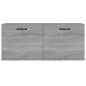vidaXL Wandschrank Grau Sonoma 80x35x36,5 cm Holzwerkstoff vidaXL Wandschrank Grau Sonoma 80x35x36,5 cm Holzwerkstoff