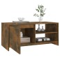 vidaXL Couchtisch Räuchereiche 102x50x45 cm Holzwerkstoff vidaXL Couchtisch Räuchereiche 102x50x45 cm Holzwerkstoff