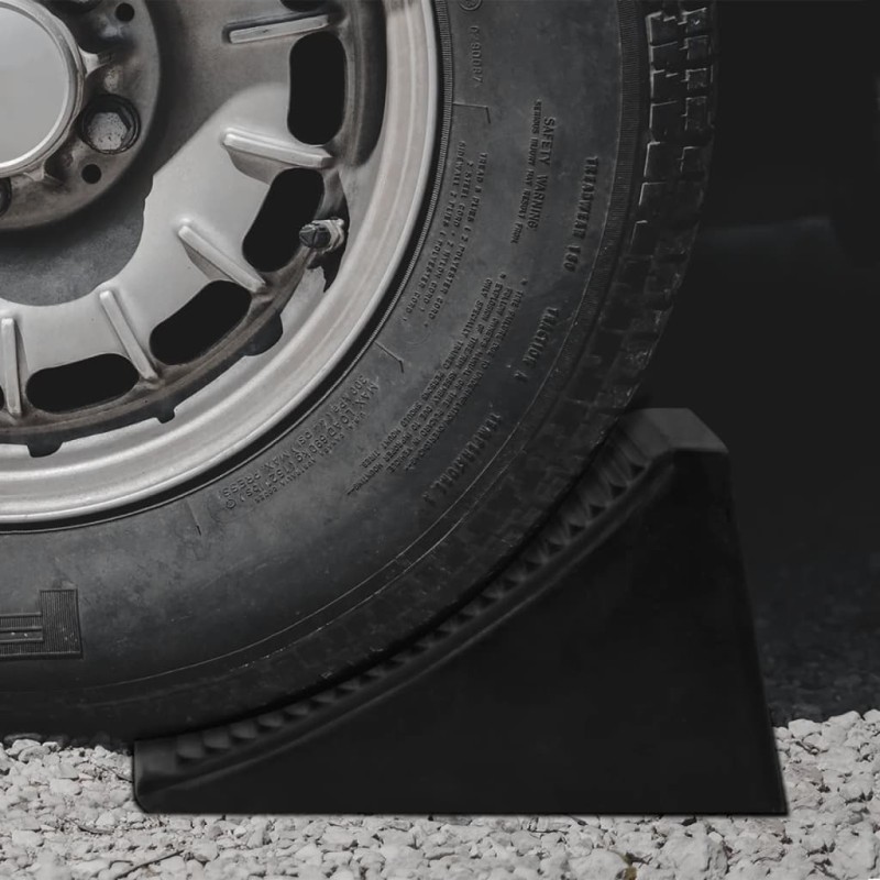 vidaXL Unterlegkeile 4 Stk. 16x9x9 cm Gummi vidaXL Unterlegkeile 4 Stk. 16x9x9 cm Gummi