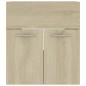 vidaXL Waschbeckenunterschrank Sonoma-Eiche 41x38,5x46cm Holzwerkstoff vidaXL Waschbeckenunterschrank Sonoma-Eiche 41x38,5x46cm Holzwerkstoff